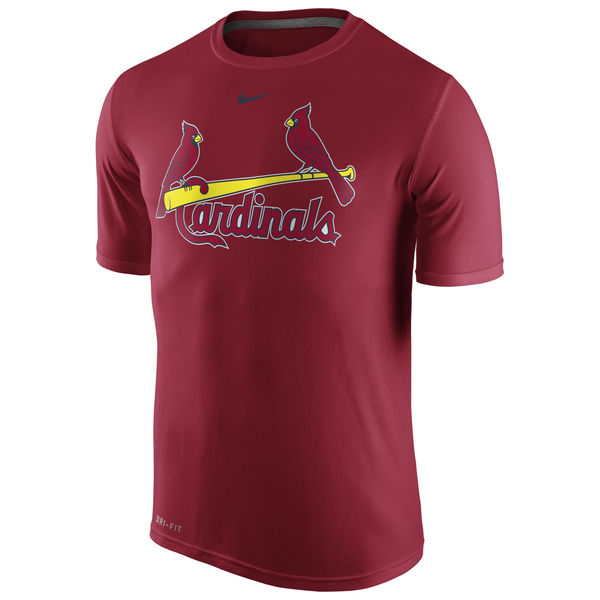 MLB Men St. Louis Cardinals Nike Legend Wordmark 1.5 Performance TShirt  Red